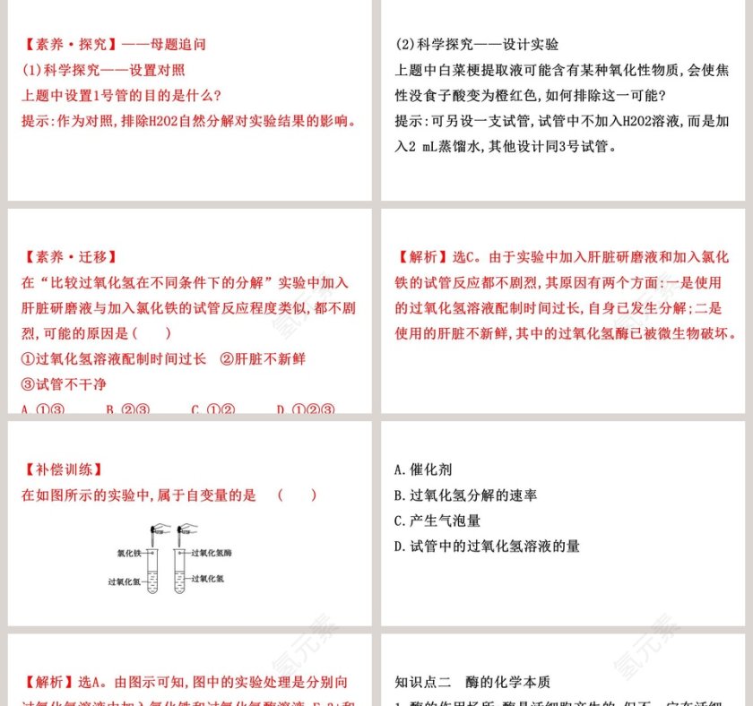 第5章细胞的能量供应和利用 PPT模板第5张