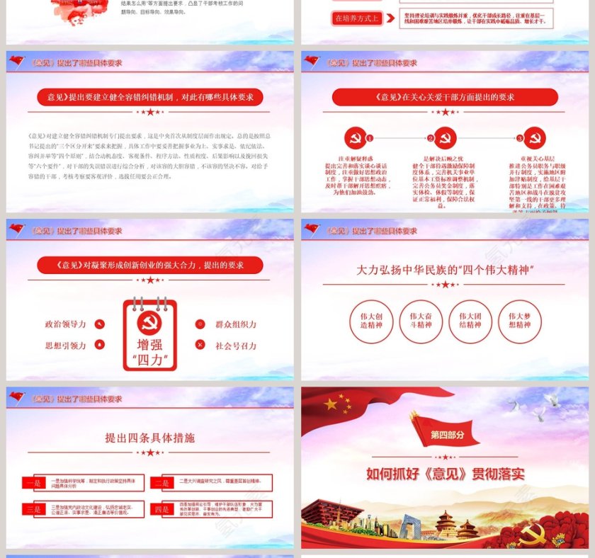 新时代新担当新作为的意见PPT第4张