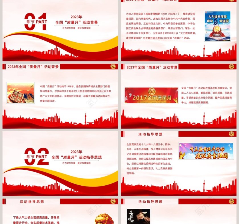 2018全国“质量月”企业质量诚信倡议活动质量管理培训ppt第2张