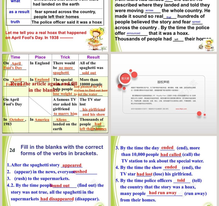 Unit 12-Life is full of the unexpected教学ppt课件第5张