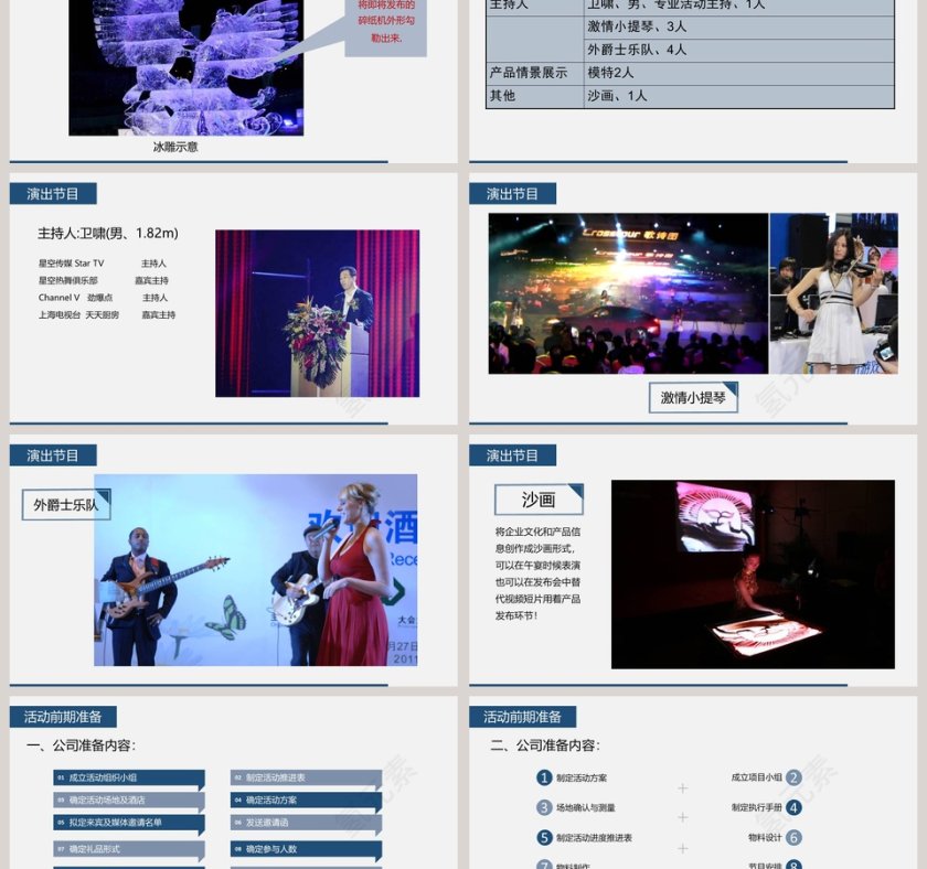 简约清新产品发布会策划PPT模板第6张