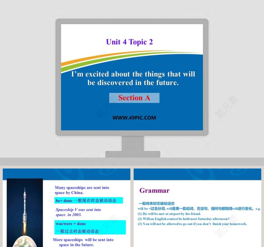 Im excited about the things that will be discovered in the future-Section A教学ppt课件第1张