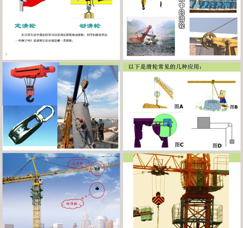 滑 轮-第九章 简单机械 功教学ppt课件第3张