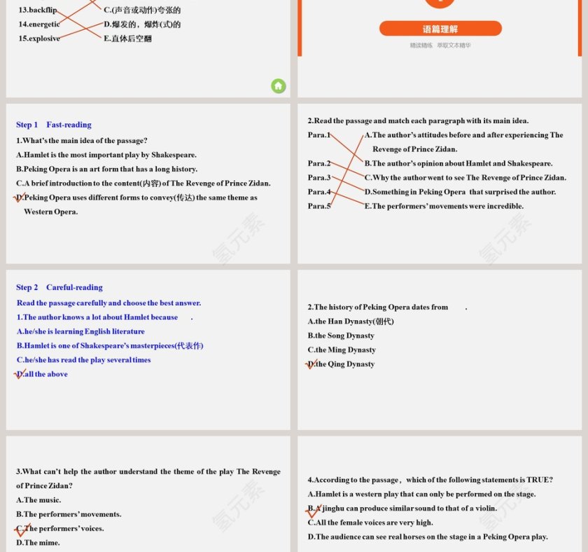 Unit 4-Stage and screen教学ppt课件第3张