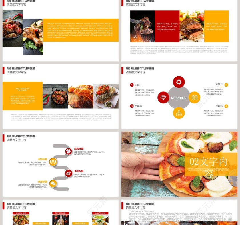 美食餐饮营销ppt第2张