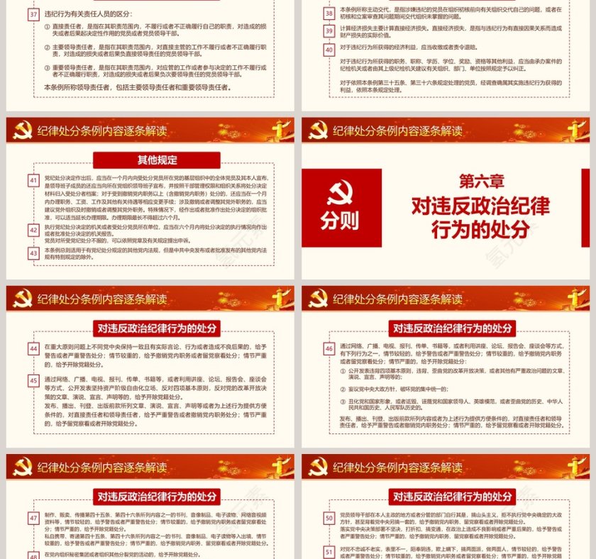 中国共产党纪律处分条例PPT第9张