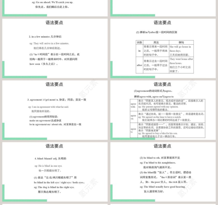 Module 5 Look after yourself 教育培训行业PPT模板第4张