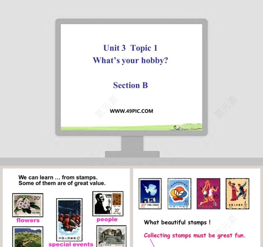 Unit 3  Topic 1-Whats your hobby教学ppt课件第1张