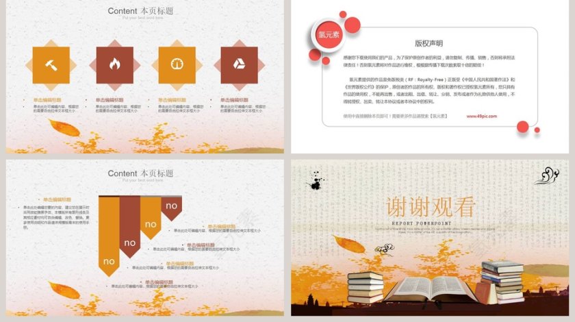 黄色简约大气述职报告PPT第5张