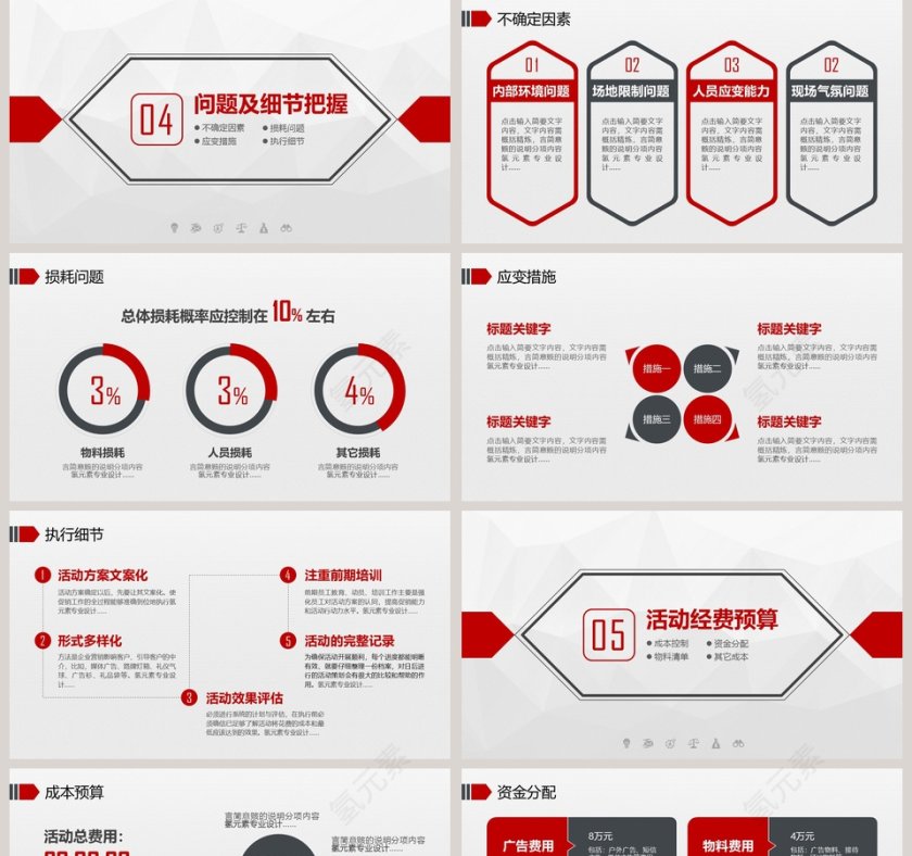 活动策划方案书商业活动策划PPT第5张