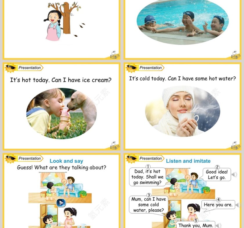 Unit4 Hows the weather today-人教精通版四年级上册教学ppt课件第3张