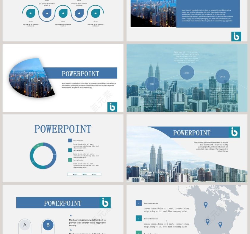 简约欧美风大气精美工作计划PPT第3张