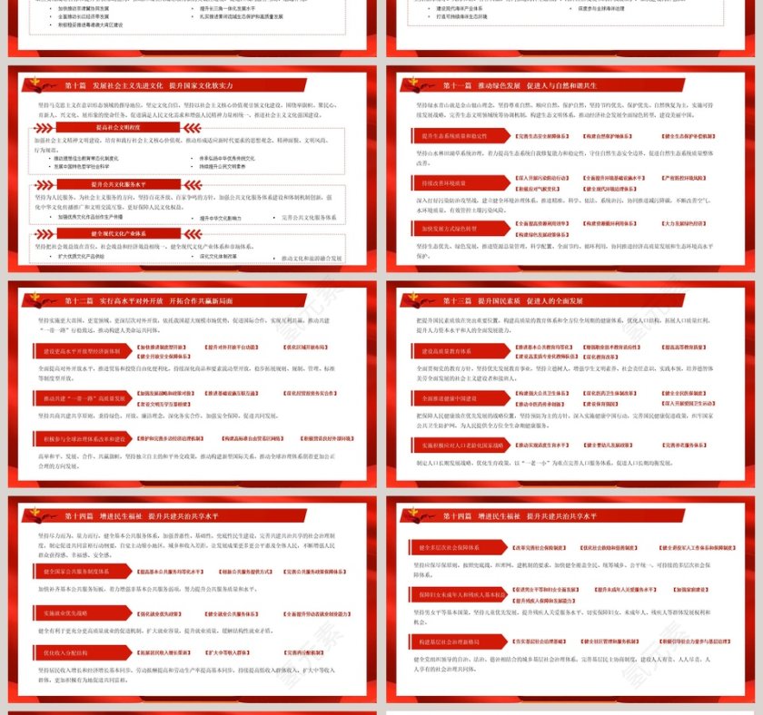 国民经济和社会发展十四五规划和2035远景目标PPT模板第4张