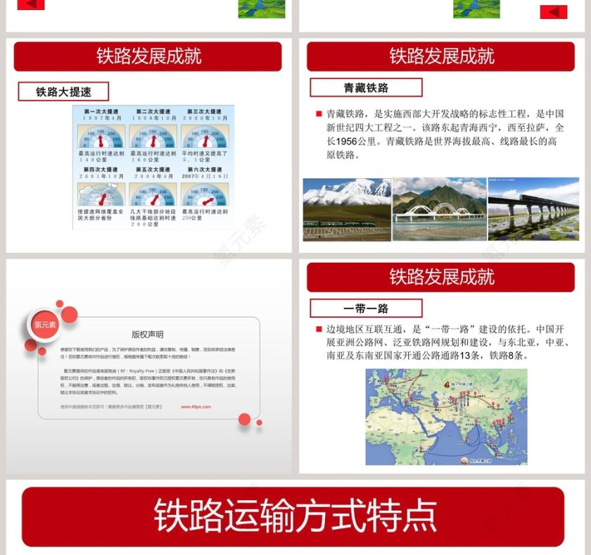 铁路运输与公路运输教学ppt课件第4张