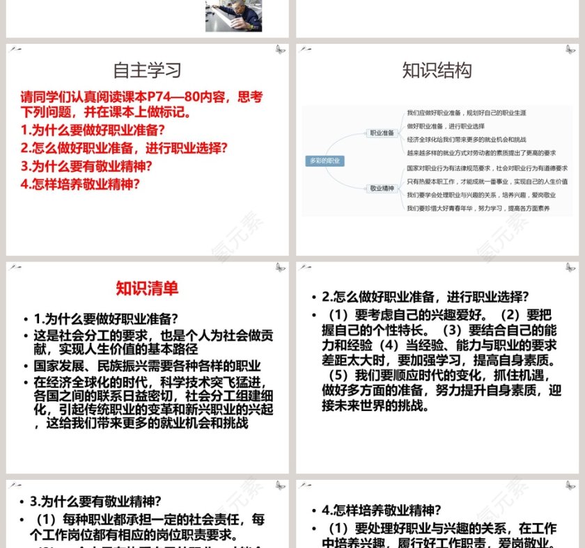 多彩的职业教学ppt课件第2张