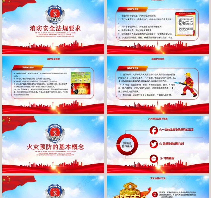 消防安全人人有责消防安全知识专题讲座PPT第2张