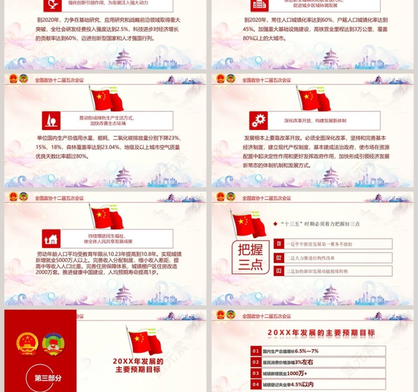 2019全国两会热点解读学习PPT第3张