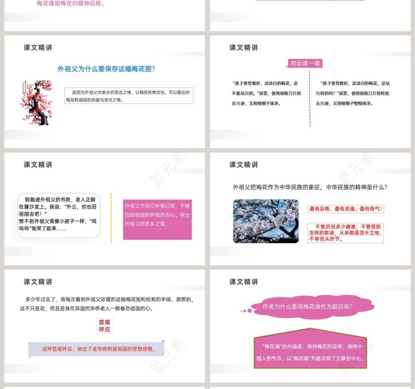 梅花魂-语文精品课件教学ppt课件第4张