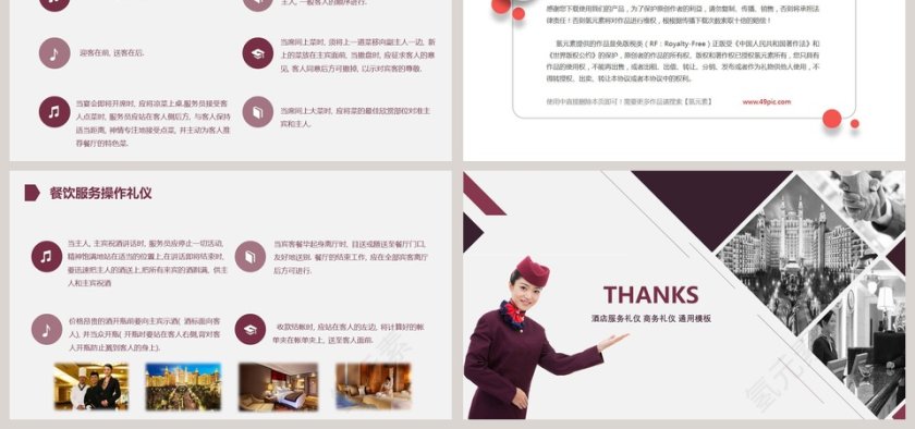 酒店服务礼仪酒店基本礼仪培训PPT模板第6张