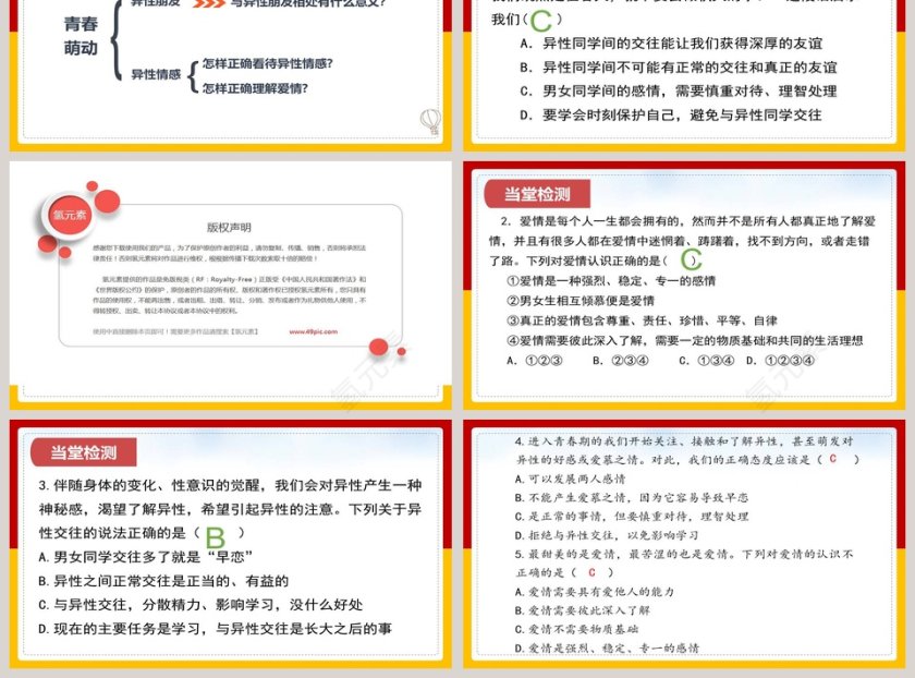 第二课 青春的心弦-第二框   青春萌动教学ppt课件第3张