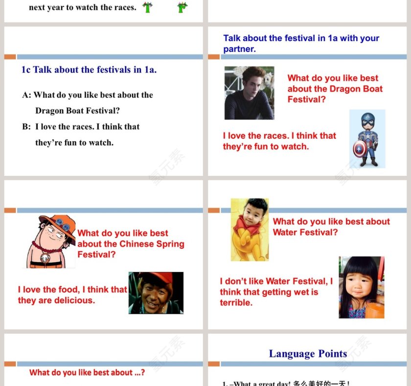 Unit 2-Section A 1a1c教学ppt课件第4张