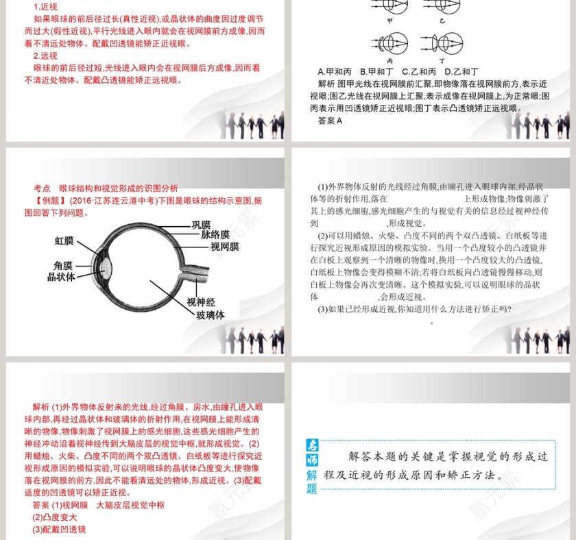 第-节感受器和感觉器官教学ppt课件第3张