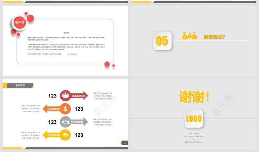 完整框架商业计划书PPT模板第5张