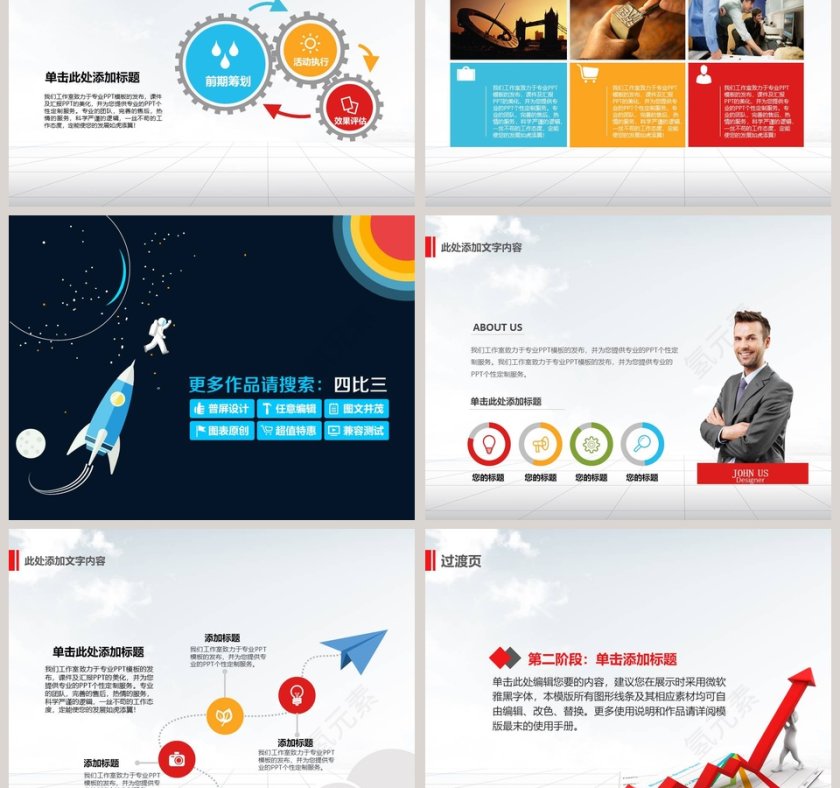 财务分析总结财务预算PPT模板  第3张