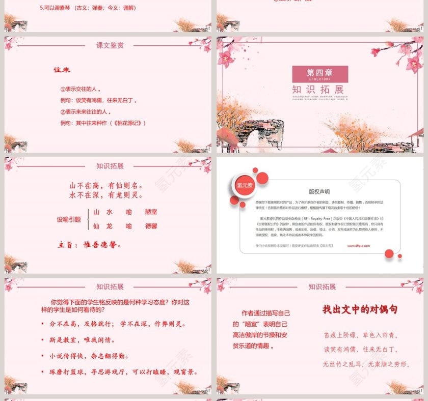 八年级语文课件《陋室铭》PPT第4张