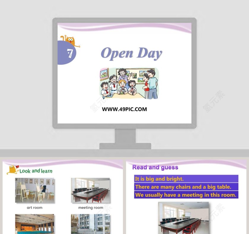 7-Open Day教学ppt课件第1张