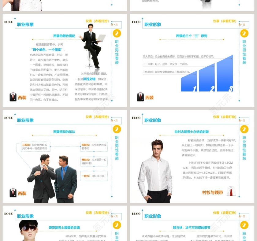 新员工入职培训实用礼仪培训商务礼仪PPT第6张