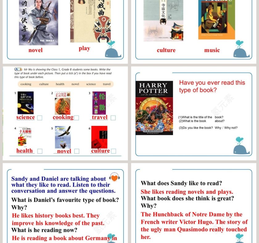 Unit 4 A good read教学ppt课件第3张