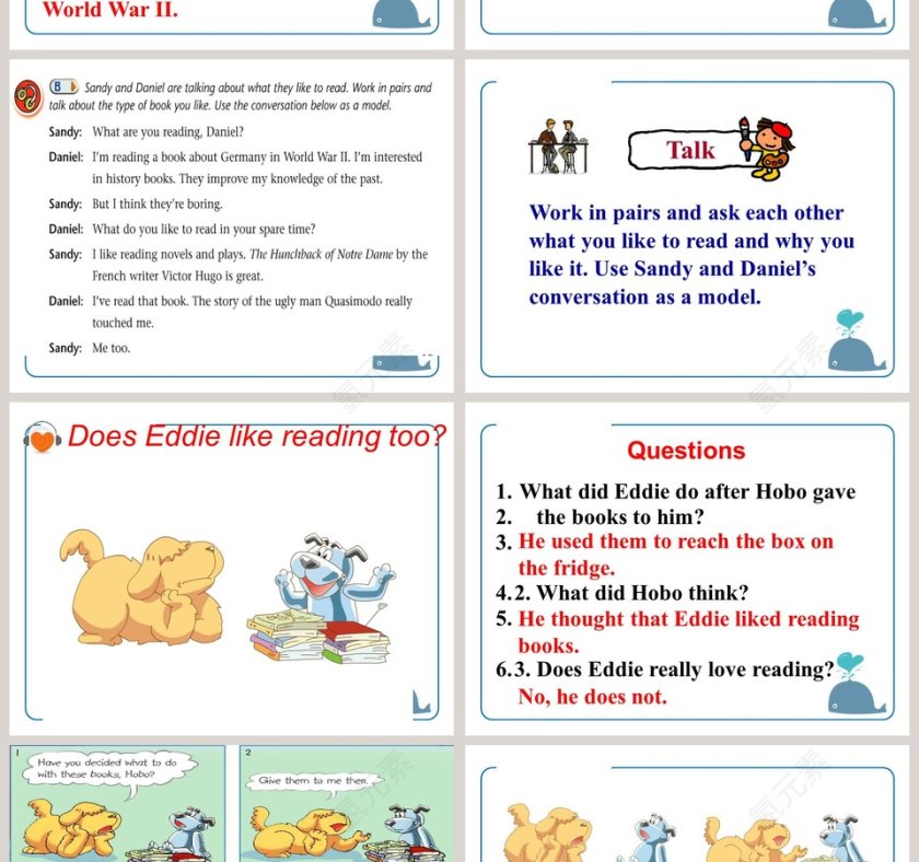 Unit 4 A good read教学ppt课件第4张