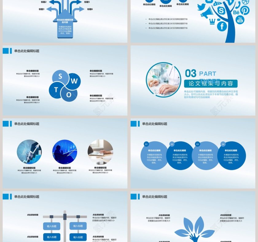 有机化学学术毕业答辩模板第3张