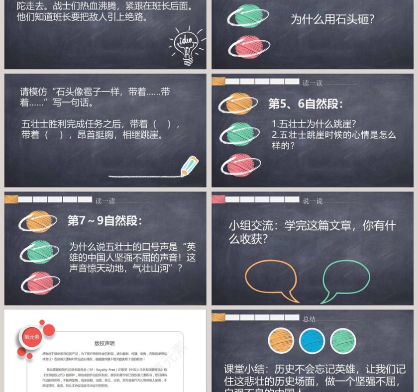 课文解析狼牙山五壮士语文课件PPT第3张