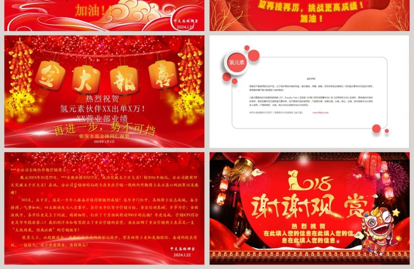 热烈祝贺喜报PPT第4张