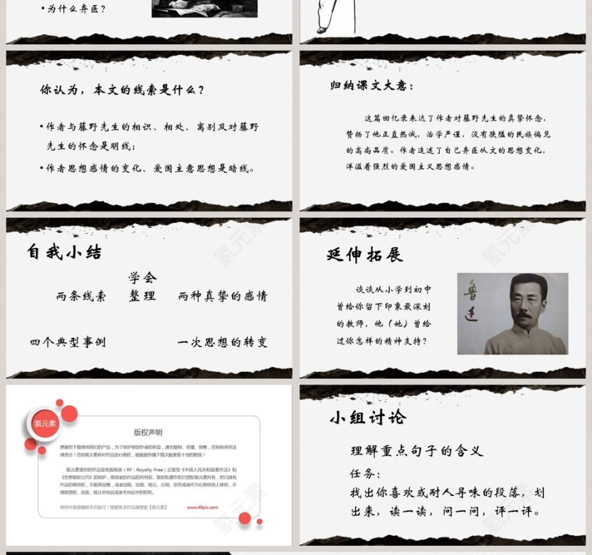 初中语文课件PPT《藤野先生  》       第4张