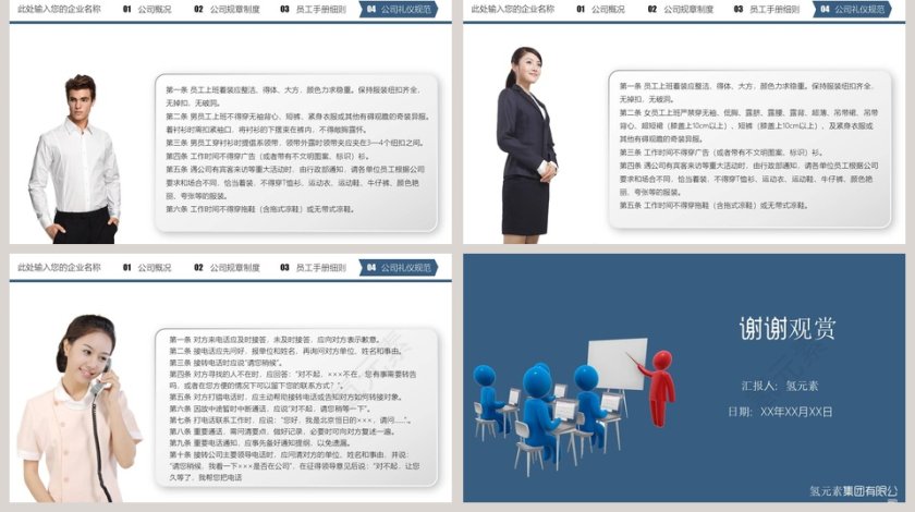 员工入职培训企业内训PPT作品第5张