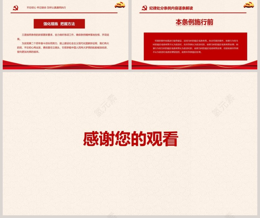 中国共产党纪律处分条例PPT模板 第5张