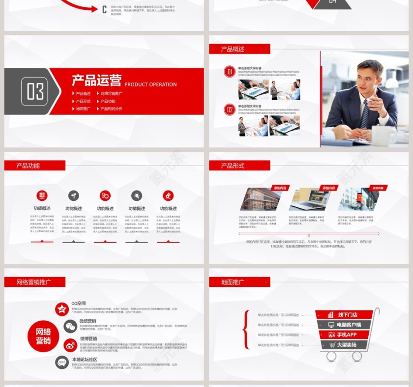 清新简约企业融资计划书PPT模板第4张