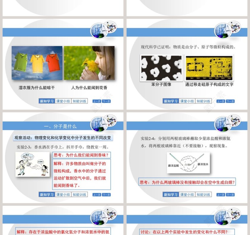 构成物质的微粒-分子教学ppt课件第2张