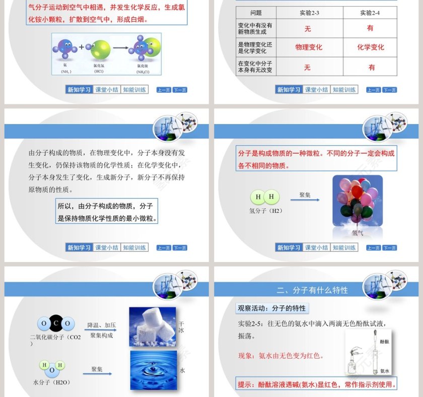 构成物质的微粒-分子教学ppt课件第3张