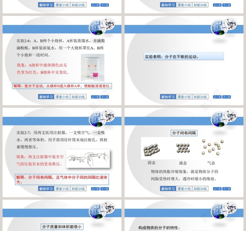 构成物质的微粒-分子教学ppt课件第4张