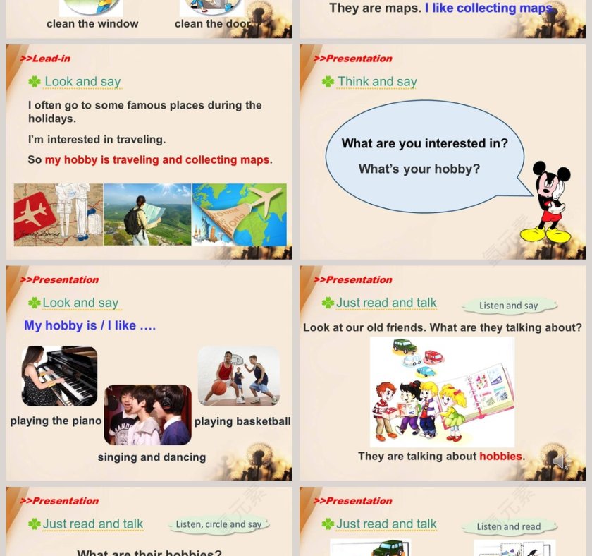 人教精通版六年级上册-Unit2 Whats your hobby教学ppt课件第2张