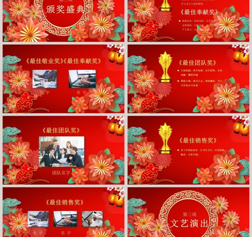 2020开门红工作总结年度计划PPT第3张