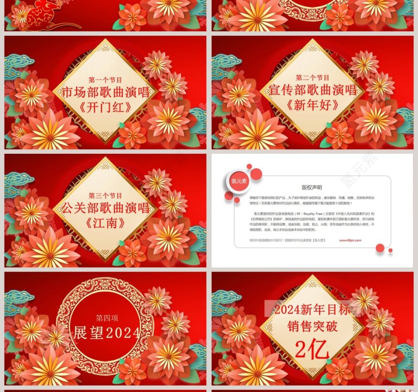 2020开门红工作总结年度计划PPT第4张