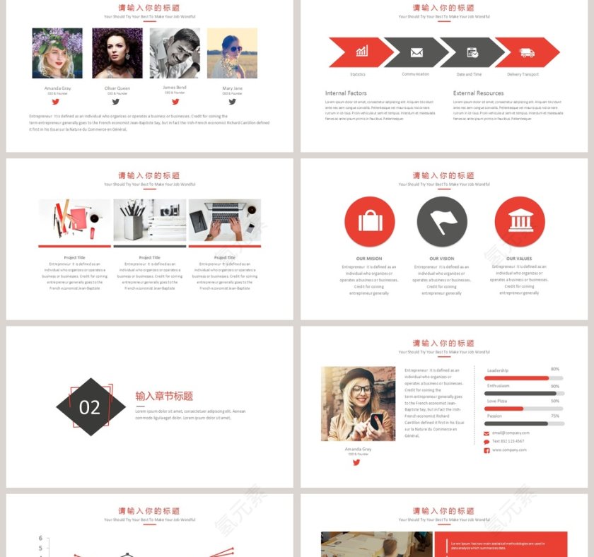 简约工作概述清新工作总结第2张