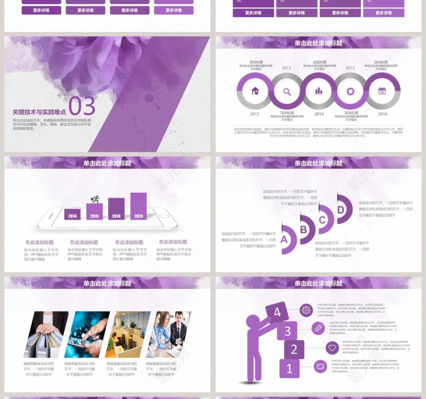 毕业论文答辩PPT模板第4张