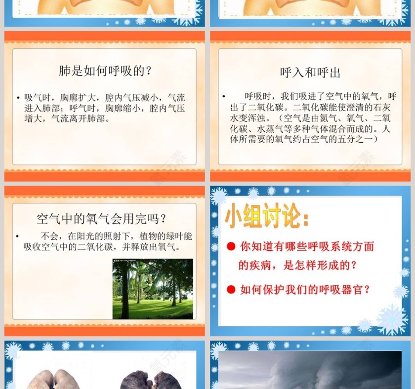 我们的呼吸教学ppt课件第2张