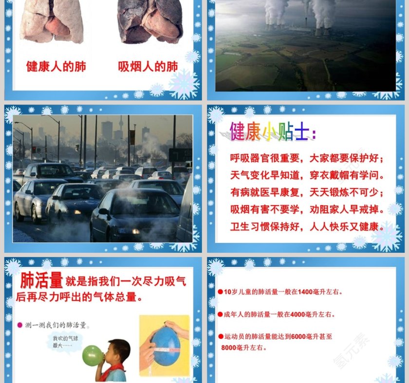 我们的呼吸教学ppt课件第3张